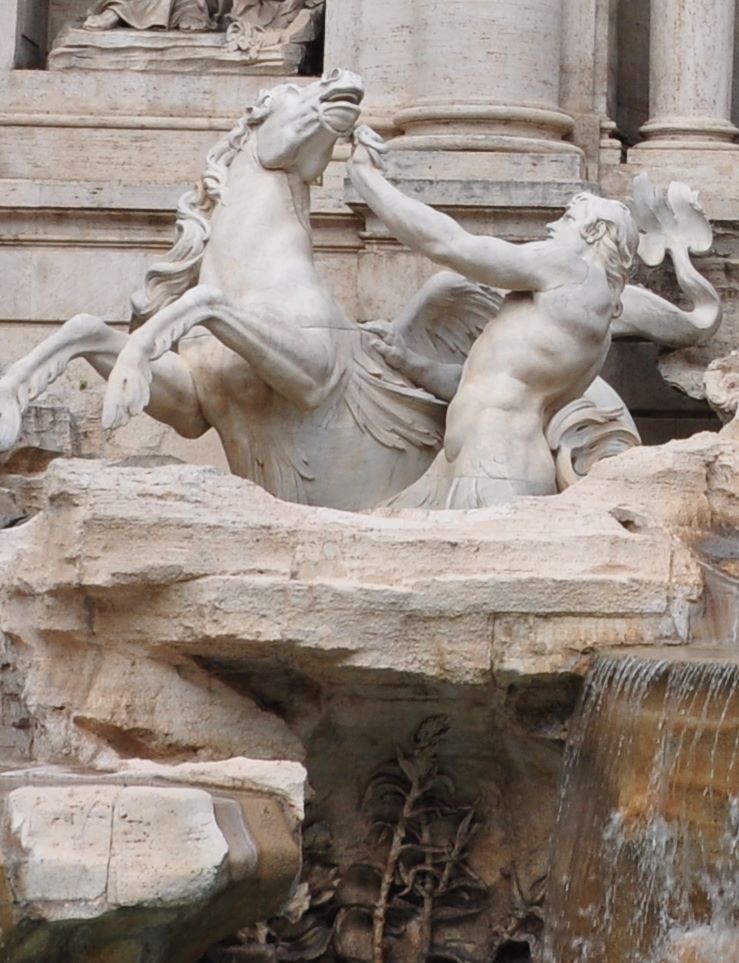 Trevi Fountain, Rome, Italy.