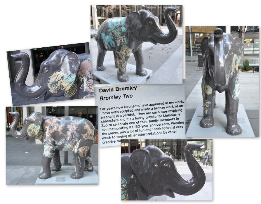 Bromley Two - Mali by David Bromley - Picture of the day were taken in Freshwater Place Piazza, Melbourne, Victoria, Australia.