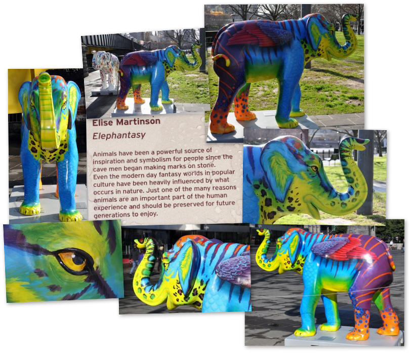 Elephantasy by Elise Martinson - Picture of the day taken at Freashwater Place, Melbourne, Victoria, Australia.