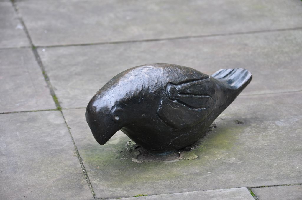 Messenger of Peace by Barbara Pearson, in Manchester, UK.