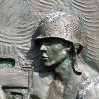 The National Seabee Memorial, Arlington, Virginia. 