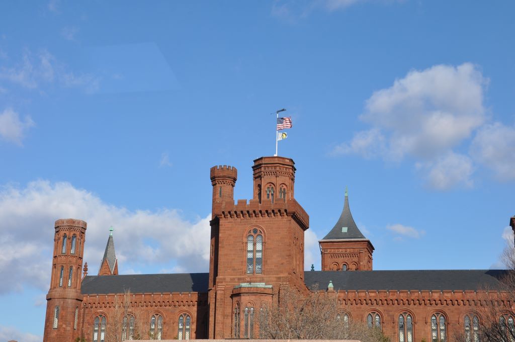Smithsonian Institution Building, (The Castle) Washington DC, USA.